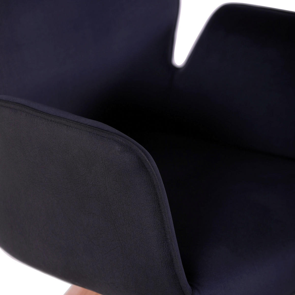 SESSEL Flachgewebe Dunkelgrau    - Eichefarben/Dunkelgrau, MODERN, Holz/Textil (59/87/63cm) - Livetastic