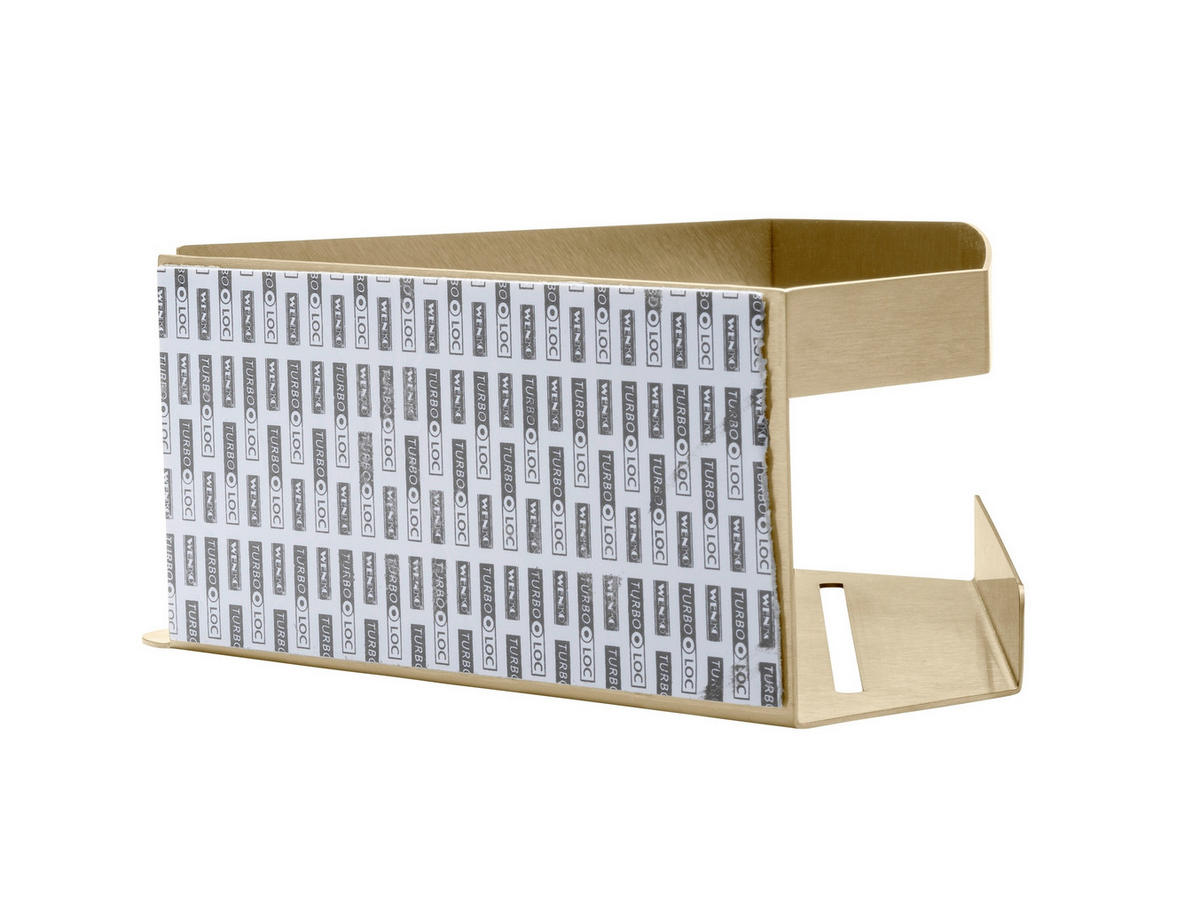 DUSCHABLAGE Metall  - Goldfarben, KONVENTIONELL, Metall (28,5/8/18cm) - Schöner Wohnen