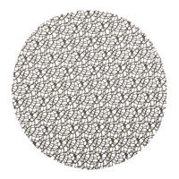 TISCHSET 181 Textil Netz Graphitfarben 40 cm  - Graphitfarben, Basics, Textil (40cm) - Pichler