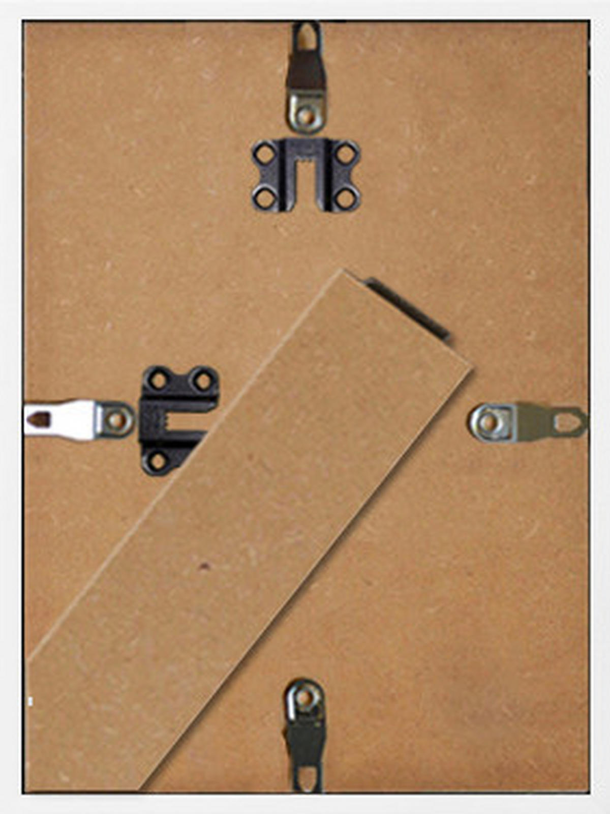 BILDERRAHMEN - Weiß Hochglanz, Basics, Papier/Holzwerkstoff (15/20/1,8cm)