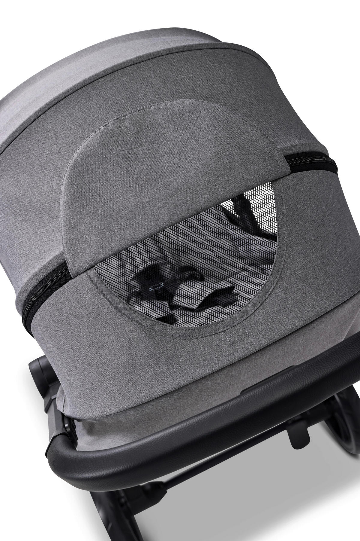 BUGGY Zac  - Schwarz/Grau, Basics, Textil (80/55/102cm) - Moon