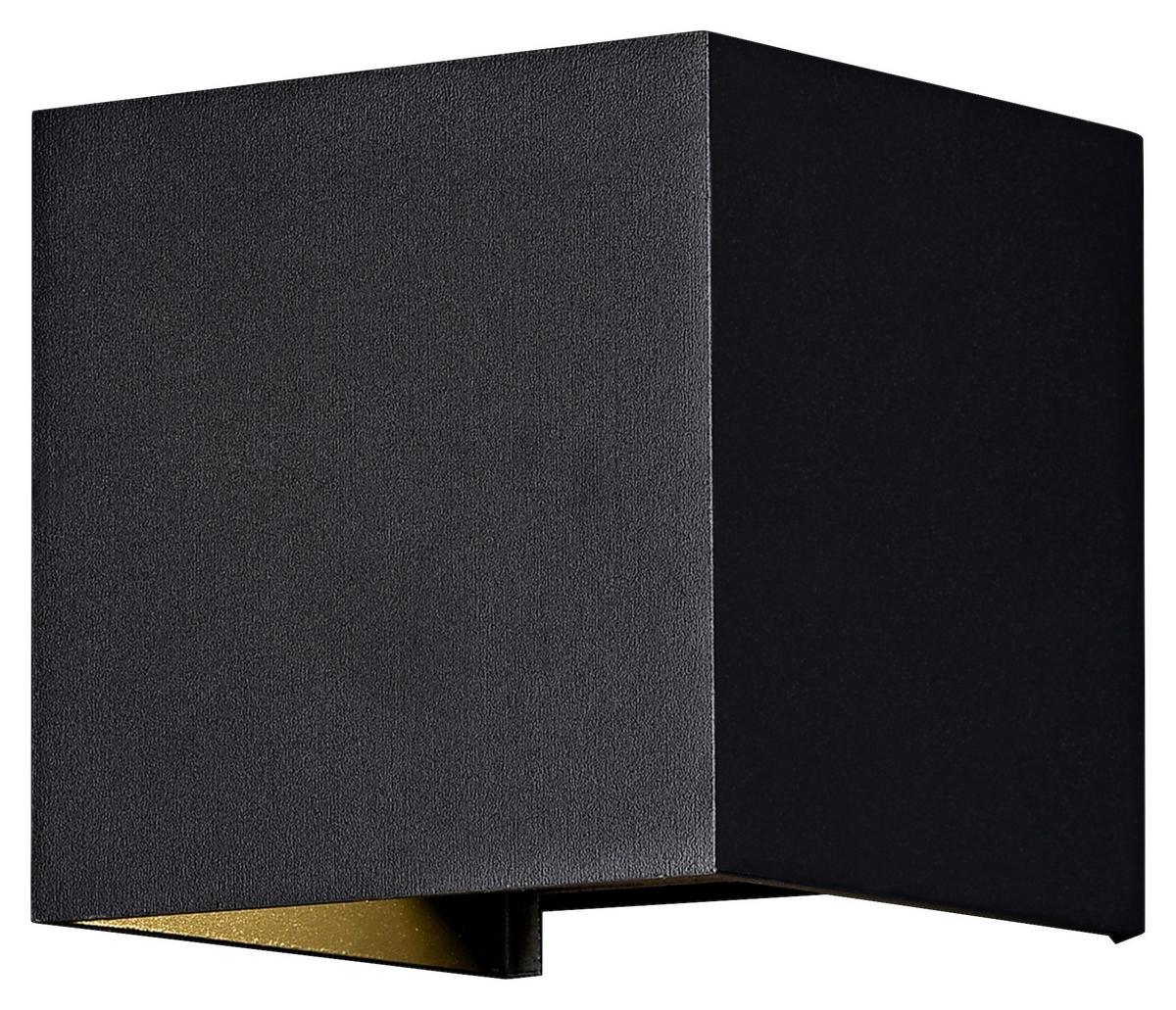 AUSSENWANDLEUCHTE - Schwarz, Basics, Metall (10/10/10cm) - MAYTONI