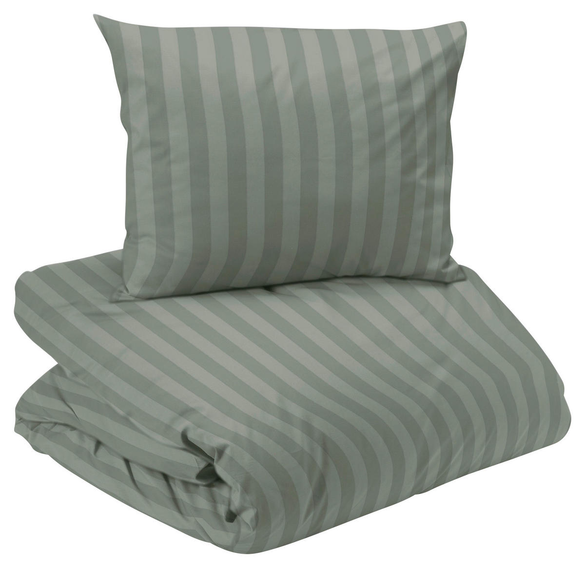 PÅSLAKANSET satin 150/210 cm  - grön, Basics, textil (150/210cm)