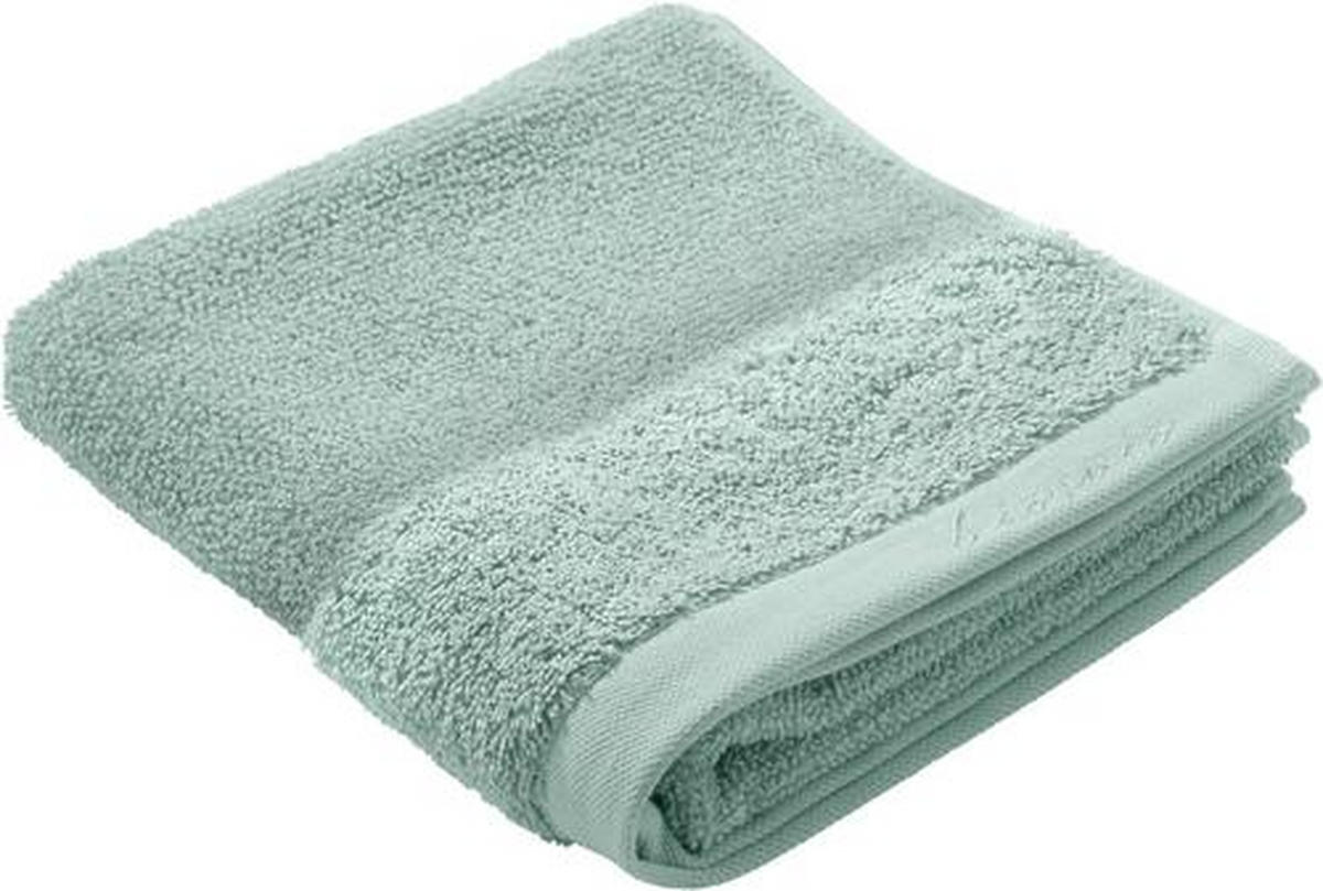 RUČNÍK DO KOUPELNY, 90/180 cm, mátově zelená - mátově zelená, Natur, textil (90/180cm) - Bio:Vio