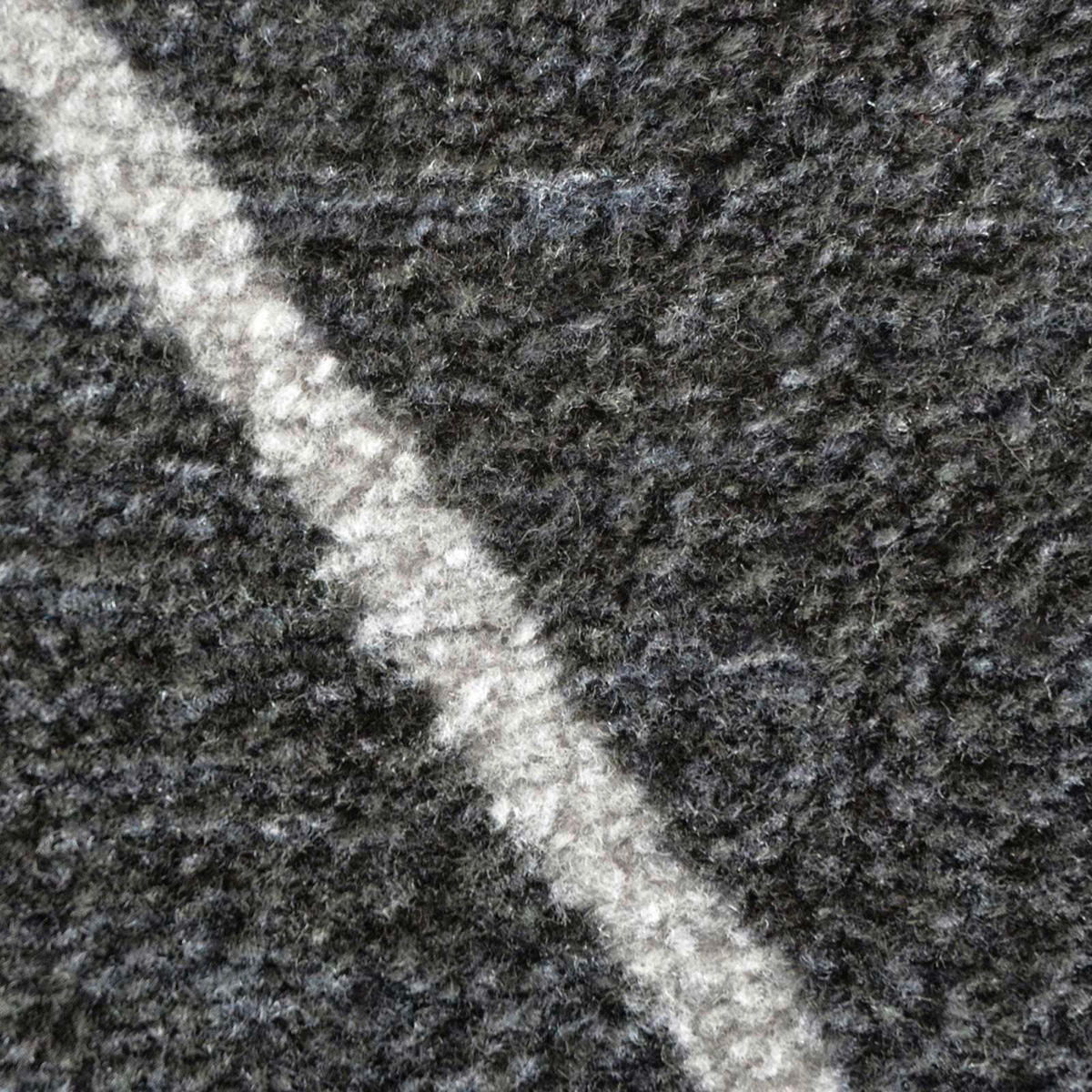 LÄUFER 80/700 cm Cosenza  - Schwarz/Weiß, Design, Kunststoff/Textil (80/700cm) - Novel