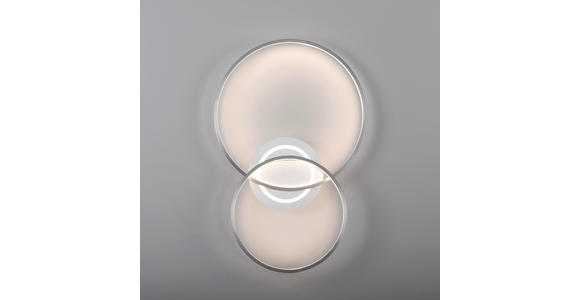 LED-DECKENLEUCHTE 69/55/9 cm - Alufarben, Basics, Kunststoff/Metall (69/55/9cm) - Novel