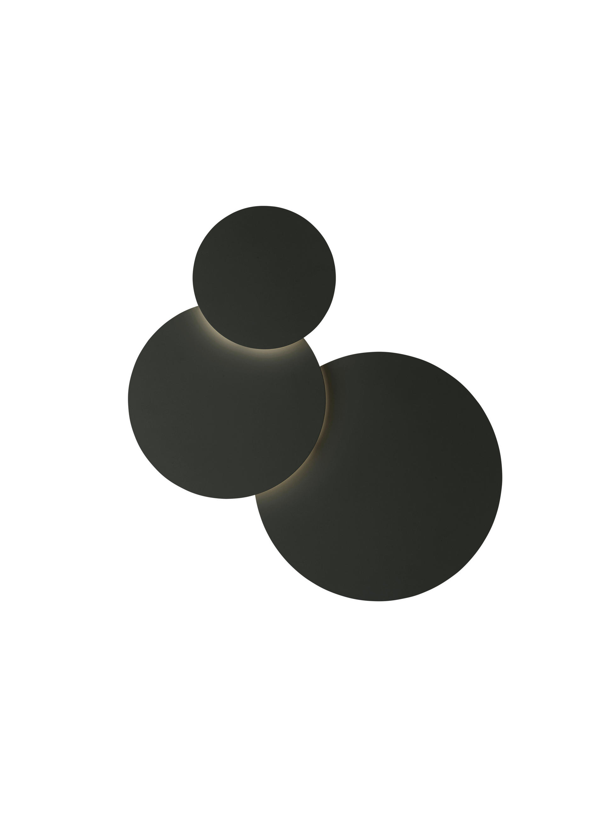 LED-DECKENLEUCHTE 51/35/7,5 cm   - Schwarz, Design, Metall (51/35/7,5cm) - Hell