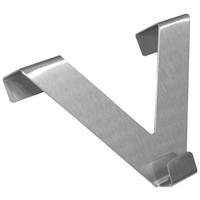 TÜR- UND FENSTERHAKEN  - Silberfarben, Basics, Metall (10cm)