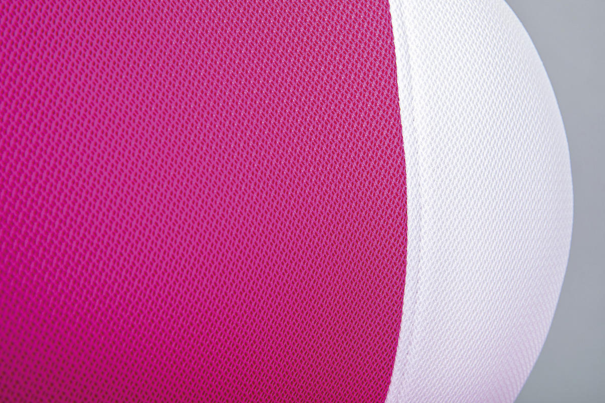 JUGENDDREHSTUHL - Weiss/Pink, Basics, Kunststoff/Textil (52/94(103)/56cm) - MID.YOU