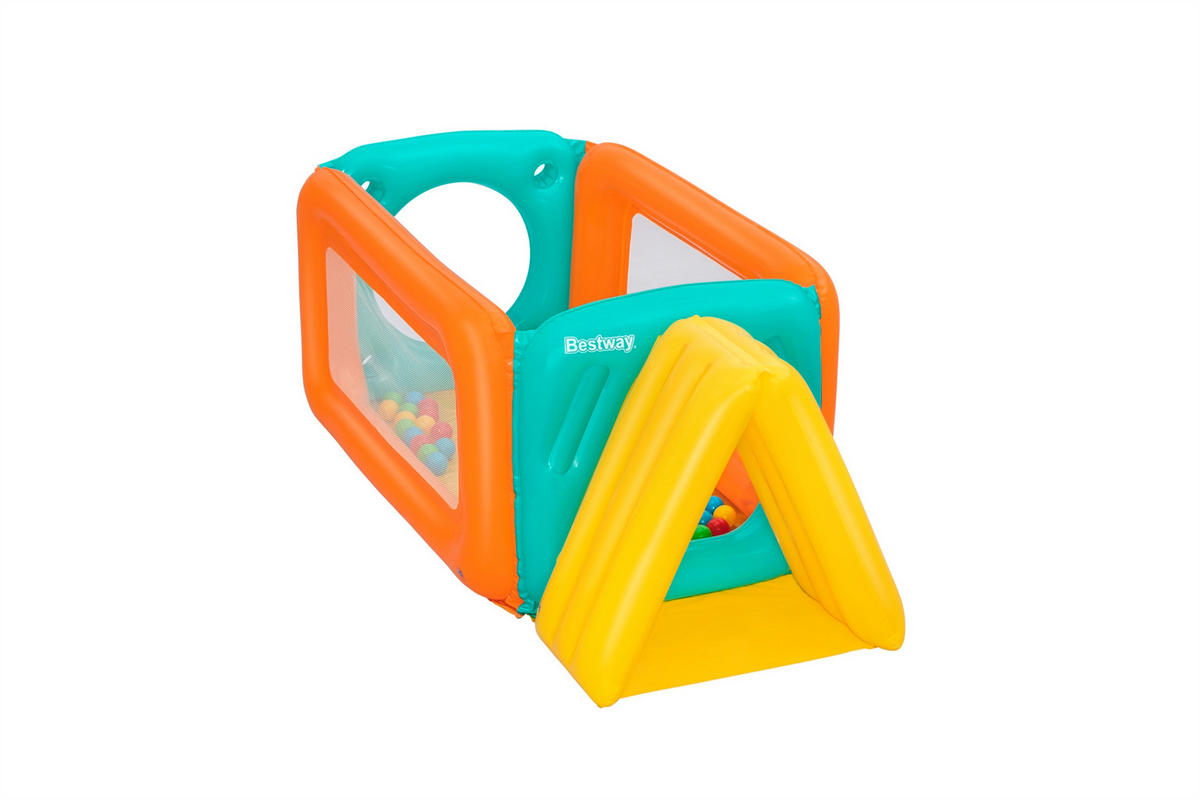 SPIELTUNNEL - Multicolor, Basics, Kunststoff (178/91/70cm) - Bestway