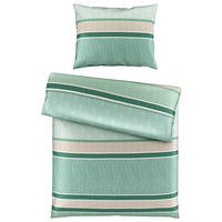 BETTWÄSCHE PASHMINA Satin 140/200 cm  - Grün, KONVENTIONELL, Textil (140/200cm) - Esposa