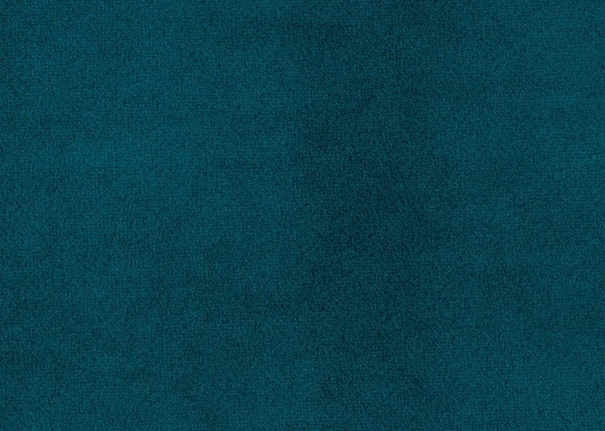 ECKSOFA Dunkelblau Velours  - Schwarz/Dunkelblau, Design, Textil/Metall (195/293cm) - Beldomo Style