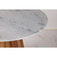 ESSTISCH in Holz, Stein 115/76/115 cm  - Naturfarben, MODERN, Holz/Stein (115/76/115cm) - Livetastic