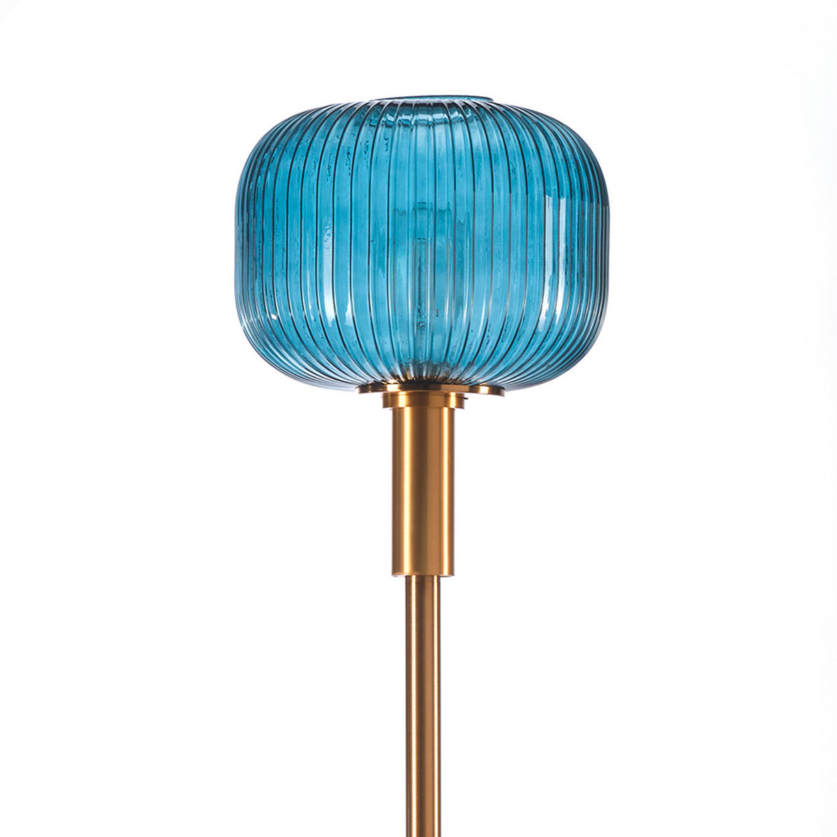 STEHLEUCHTE 24/24/162 cm    - Multicolor/Sahara, KONVENTIONELL, Glas/Kunststoff (24/24/162cm)