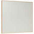 WANDSPIEGEL 85/75/3 cm  - Eichefarben, Natur, Glas/Holz (85/75/3cm) - Linea Natura