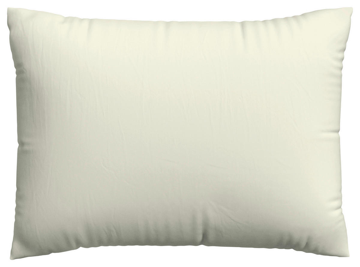 KOPFPOLSTERBEZUG KNITTED JERSEY 70/90 cm  - Hellgelb, Basics, Textil (70/90cm) - Schlafgut