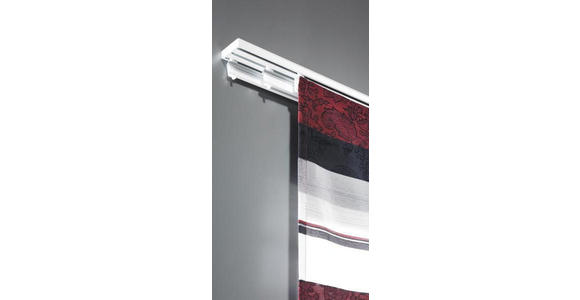 FLÄCHENVORHANGSCHIENE 260 cm - Weiß, Design, Metall (260cm) - Homeware