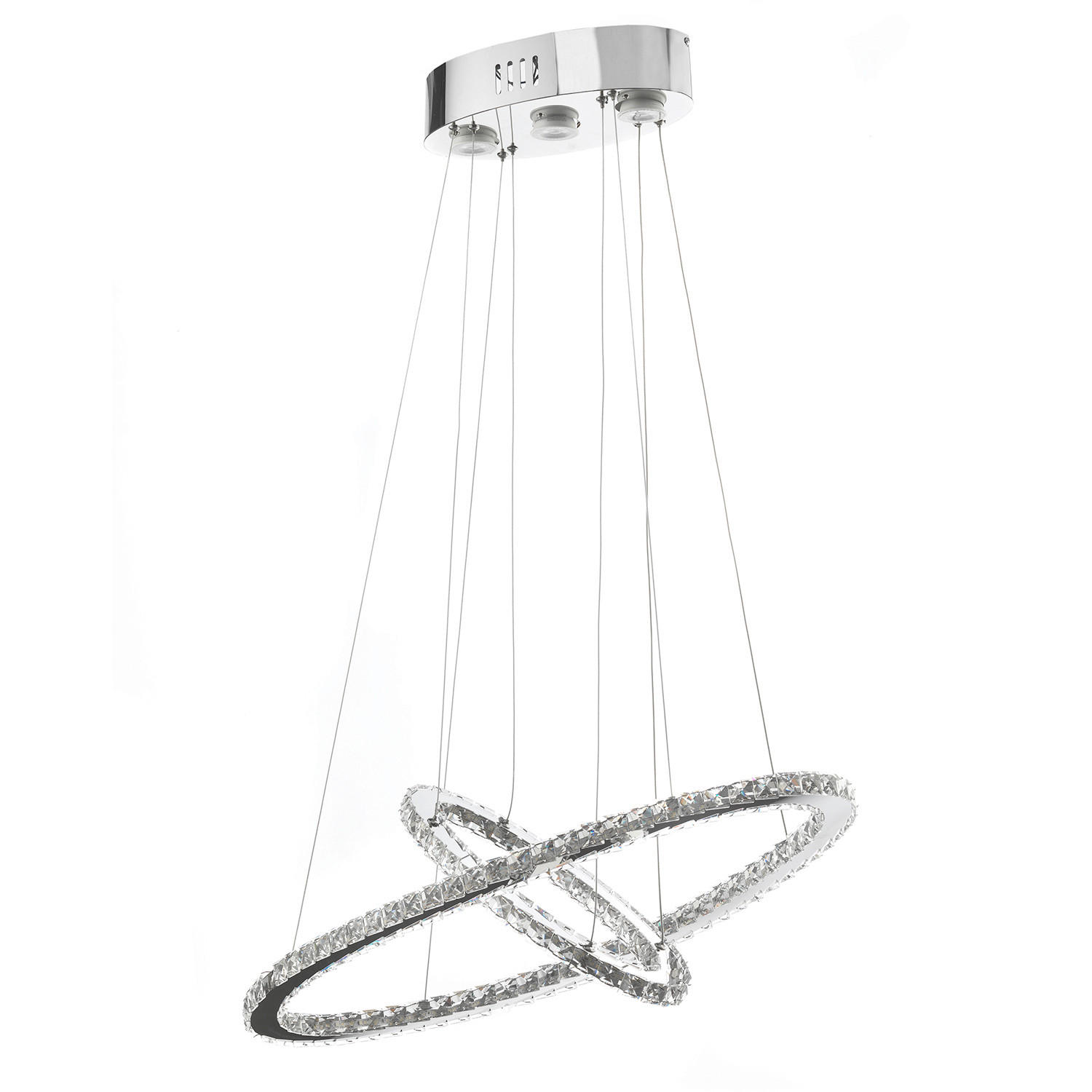 XXXLutz Led-Hängeleuchte Chrom 100 cm