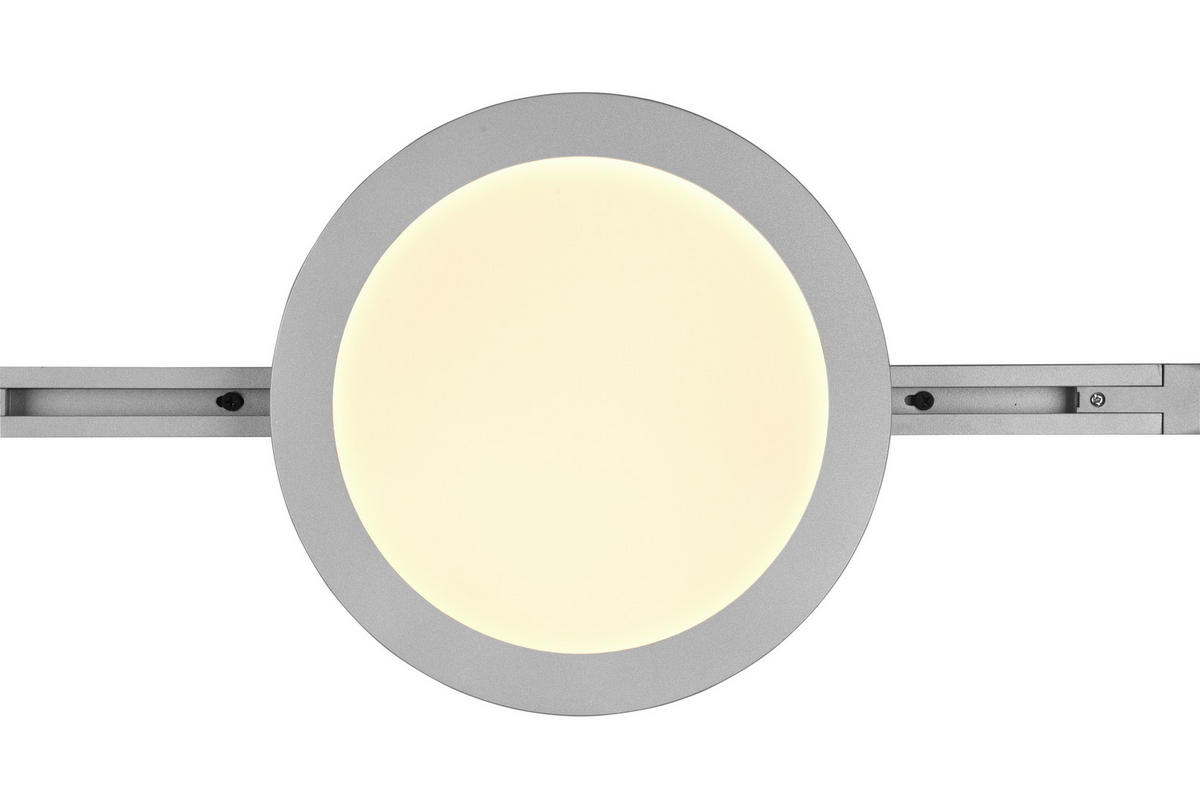 DECKENLEUCHTE  26,0/2,7 cm    - Titanfarben, Basics, Kunststoff (26,0/2,7cm) - Trio Leuchten
