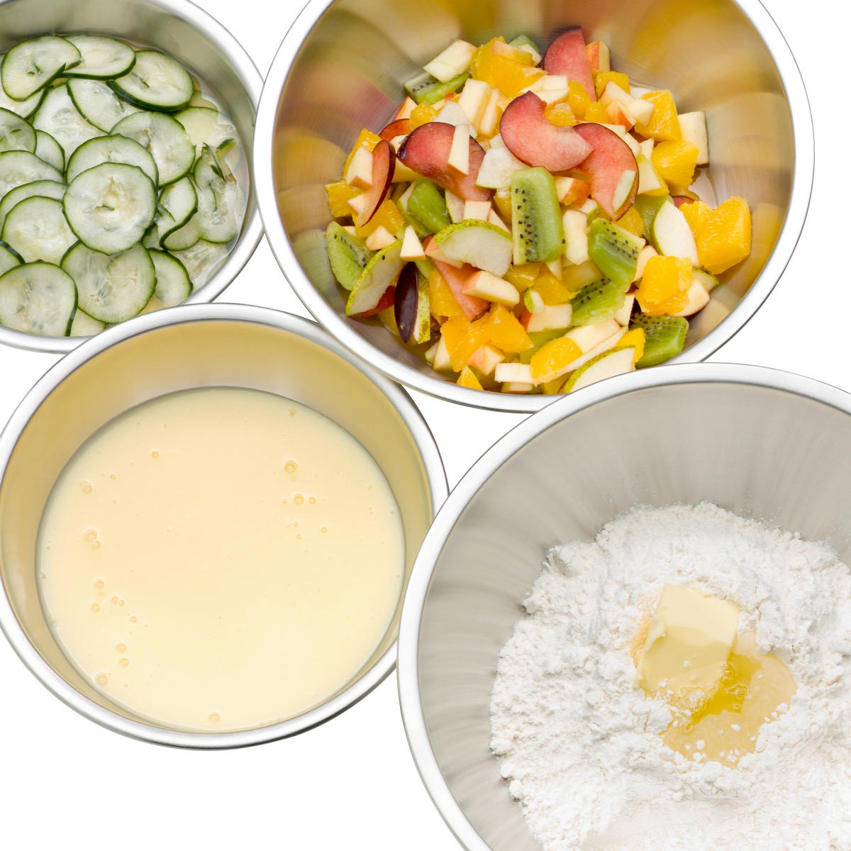 SET ZDJELA ZA MIJEŠANJE Gourmet  - boje oplemenjenog čelika, Basics, metal - WMF