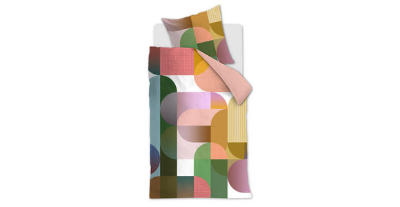 WENDEBETTWÄSCHE Sway Satin 140/200 cm  - Multicolor, Basics, Textil (140/200cm) - Novel