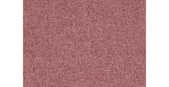 ECKSOFA inkl. Funktionen Hellrot Webstoff - Hellrot/Silberfarben, Design, Textil/Metall (226/257cm) - Xora