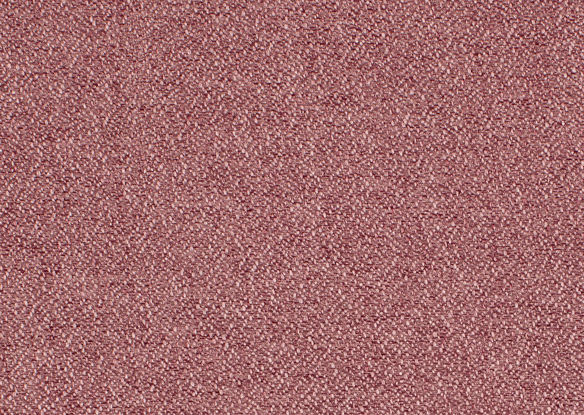 ECKSOFA in Webstoff Hellrot  - Hellrot/Silberfarben, Design, Textil/Metall (257/226cm) - Xora