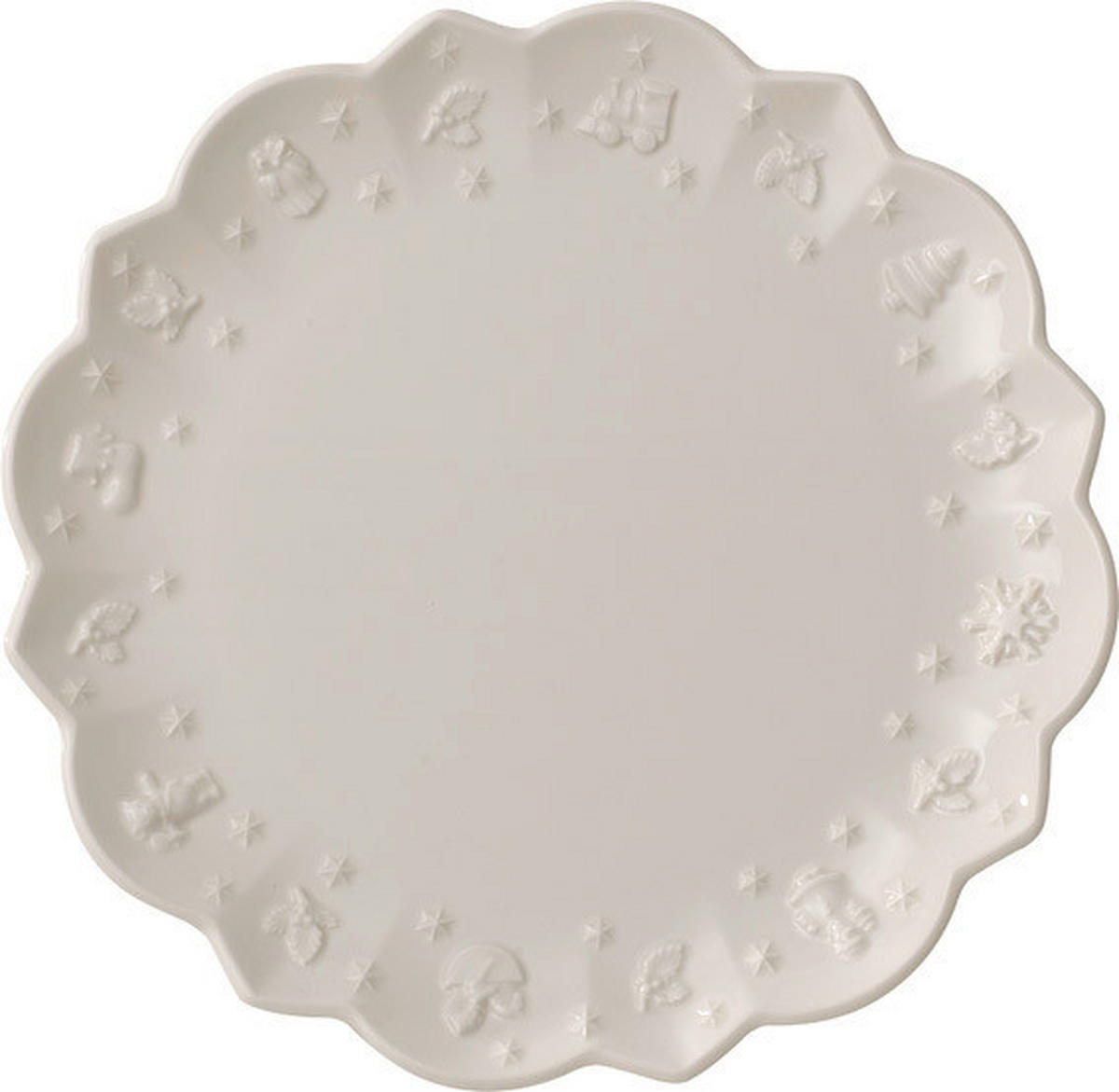 KROŽNIK ZA SOLATO   keramika  18 cm       - bela, Design, keramika (18cm) - Villeroy & Boch