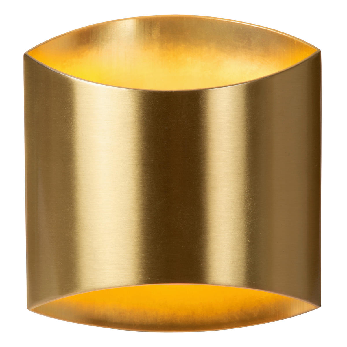 LED-WANDLEUCHTE - Messingfarben, Konventionell, Metall (22.5/16/8.5cm) - Lucide