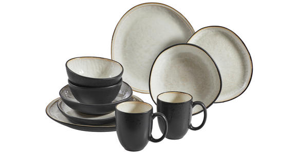 KOMBISERVICE SØREN IVORY 10-teilig  - Creme, Trend, Keramik - Novel