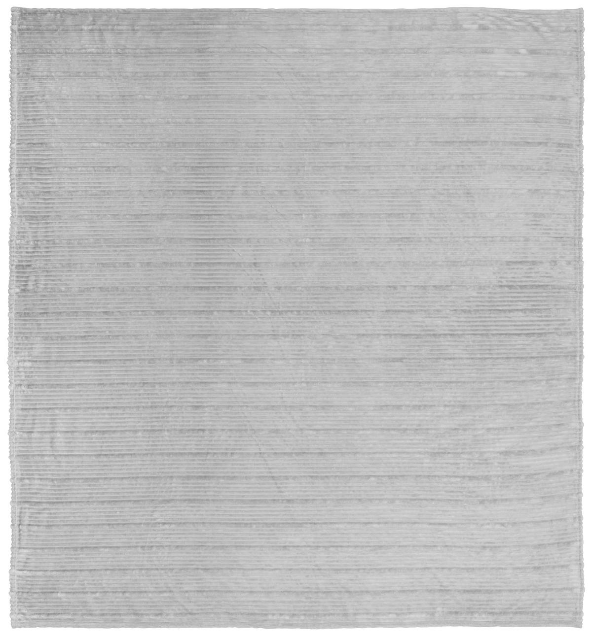 WOHNDECKE OSLO 220/240 cm  - Grau, Textil (220/240cm) - Novel