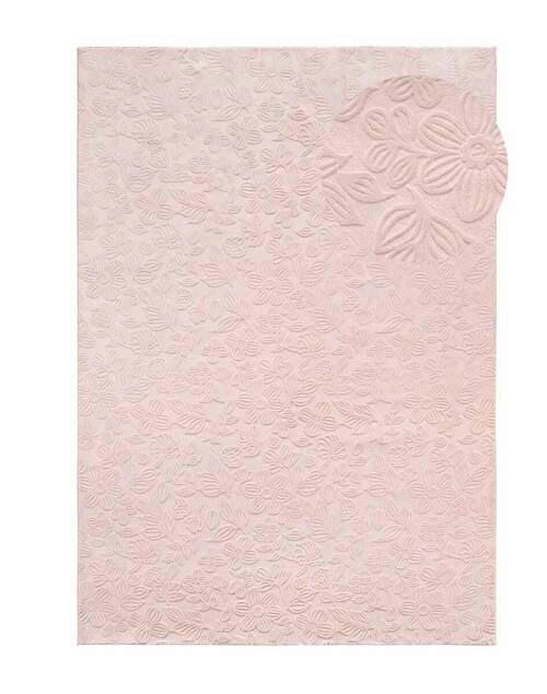 WEBTEPPICH 80 cm Stilo Hellrosa  - Hellrosa, KONVENTIONELL, Textil (80cm) - Novel