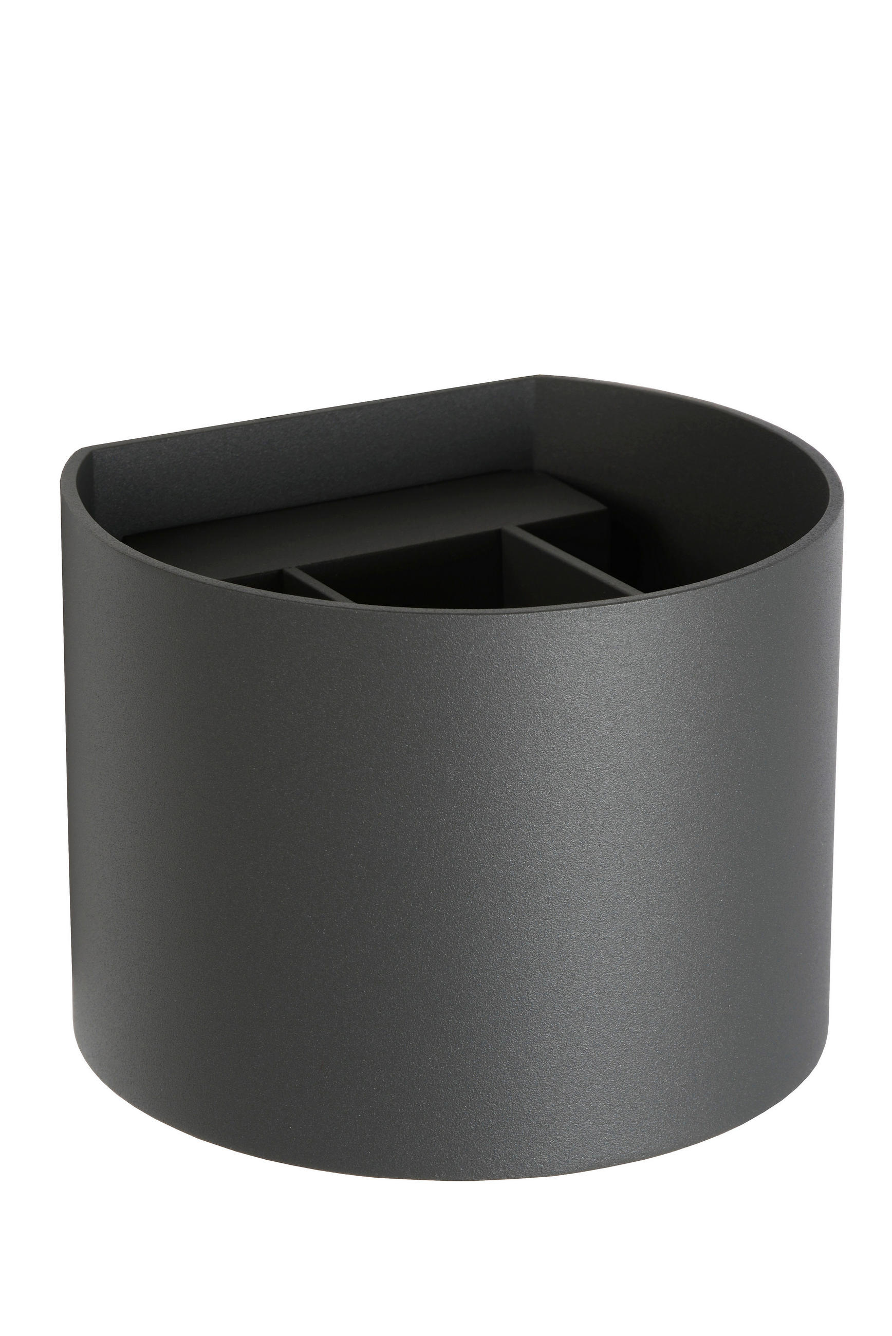 LED-WANDLEUCHTE Xio 11/13/9.7 cm - Grau, Design, Metall (11/13/9.7cm) - Lucide