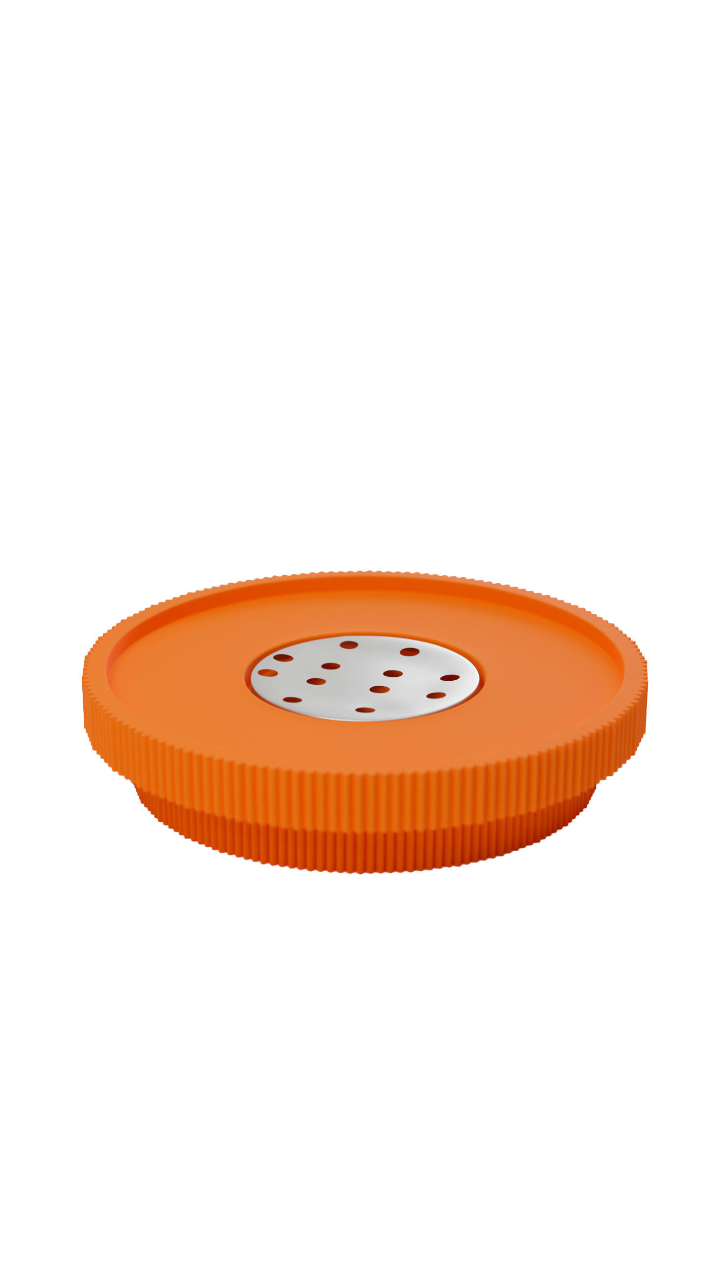 SEIFENSCHALE Metall, Kunststoff  - Orange, Basics, Kunststoff/Metall (12,1/2,7/12,1cm) - Sadena