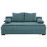 SCHLAFSOFA in Textil Blau - Blau/Schwarz, KONVENTIONELL, Kunststoff/Textil (207/74-94/90cm) - Venda SCHLAFSOFA in Textil Blau - Blau/Schwarz, KONVENTIONELL, Kunststoff/Textil (207/74-94/90cm) - Venda