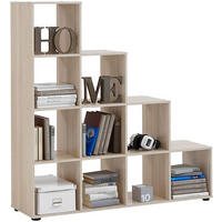 RAUMTEILER - Eichefarben/Schwarz, KONVENTIONELL, Holzwerkstoff/Kunststoff (139/144/33cm) - MID.YOU