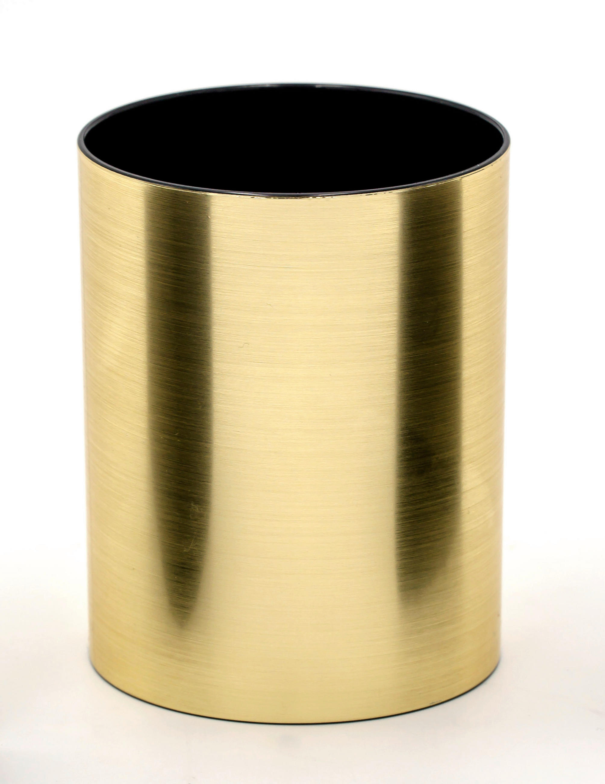 ZAHNPUTZBECHER Kunststoff  - Goldfarben, Basics, Kunststoff (7,3/9cm) - Sadena