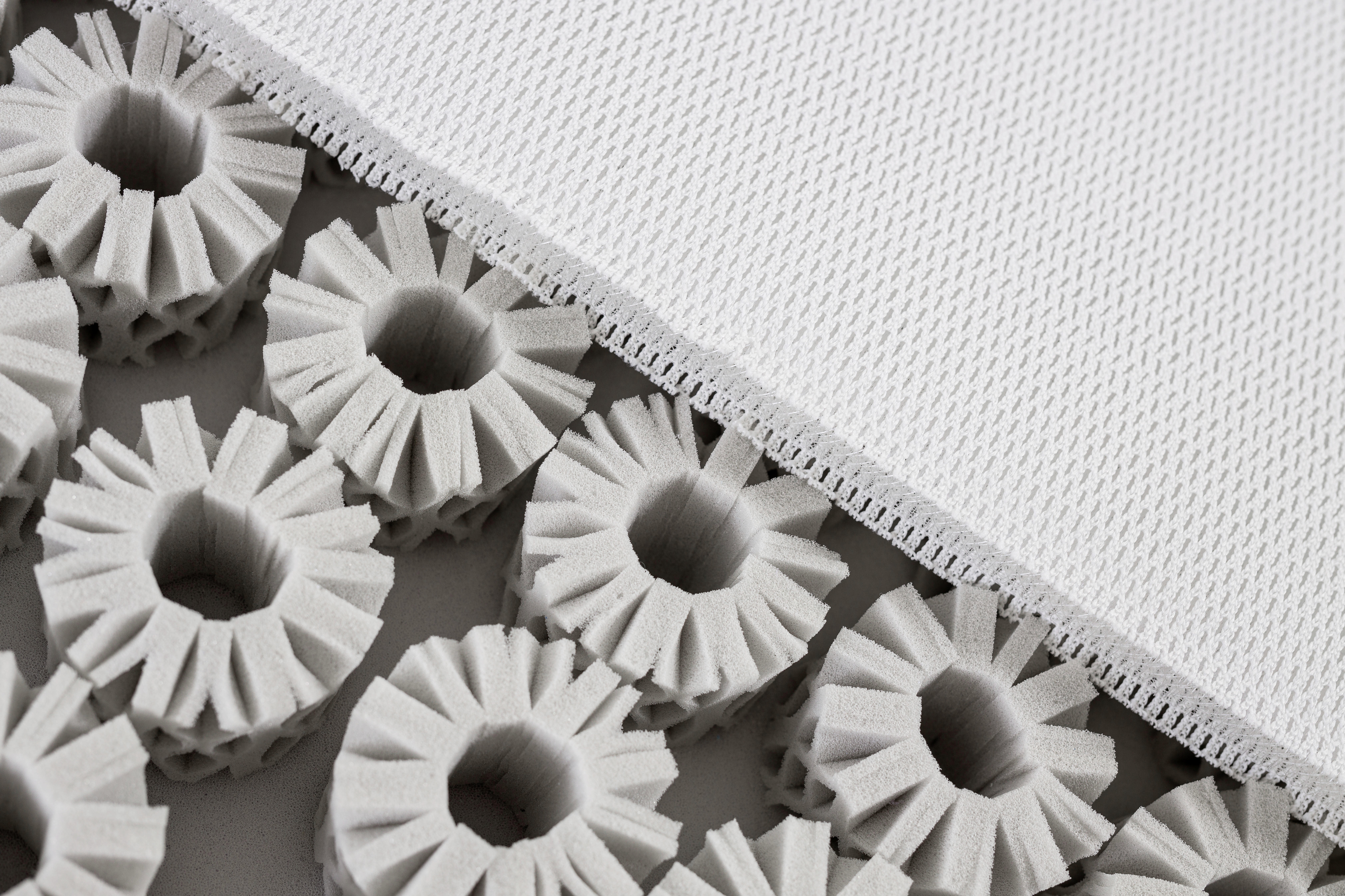 KINDERMATRATZE Octasmart Luxe Komfortschaumkern  - Weiß, Basics, Textil (140/70cm) - Träumeland
