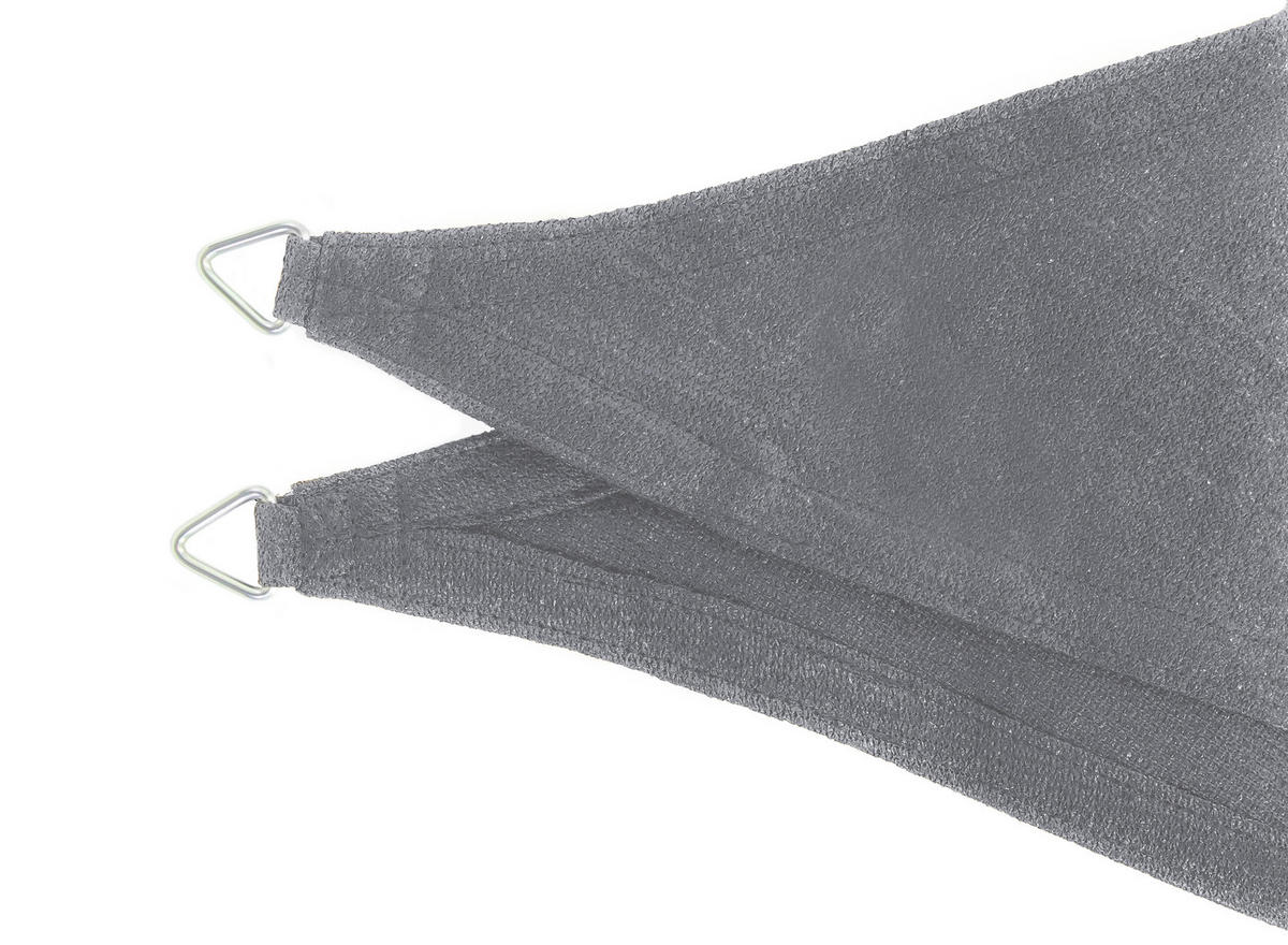 Sonnensegel Dreieck - Silberfarben, Basics, Textil (500/0,5/500cm) - Schneider