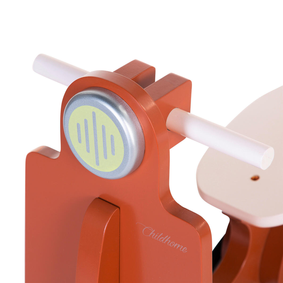 SCHAUKELTIER - Rostfarben/Schwarz, KONVENTIONELL, Holzwerkstoff (70/25/57cm) - Childhome