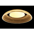 LED-DECKENLEUCHTE 40/9 cm   - Chromfarben/Weiß, LIFESTYLE, Kunststoff/Metall (40/9cm) - Novel