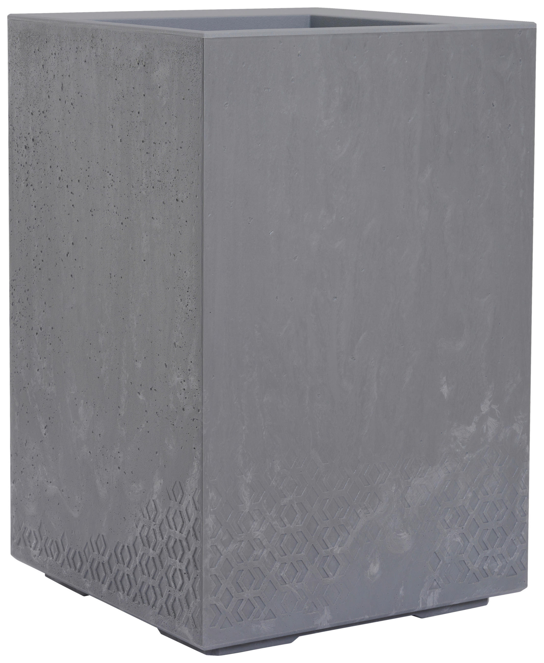 BLUMENKASTEN  - Grau, Basics, Kunststoff (40/60/40cm) - Siena Garden