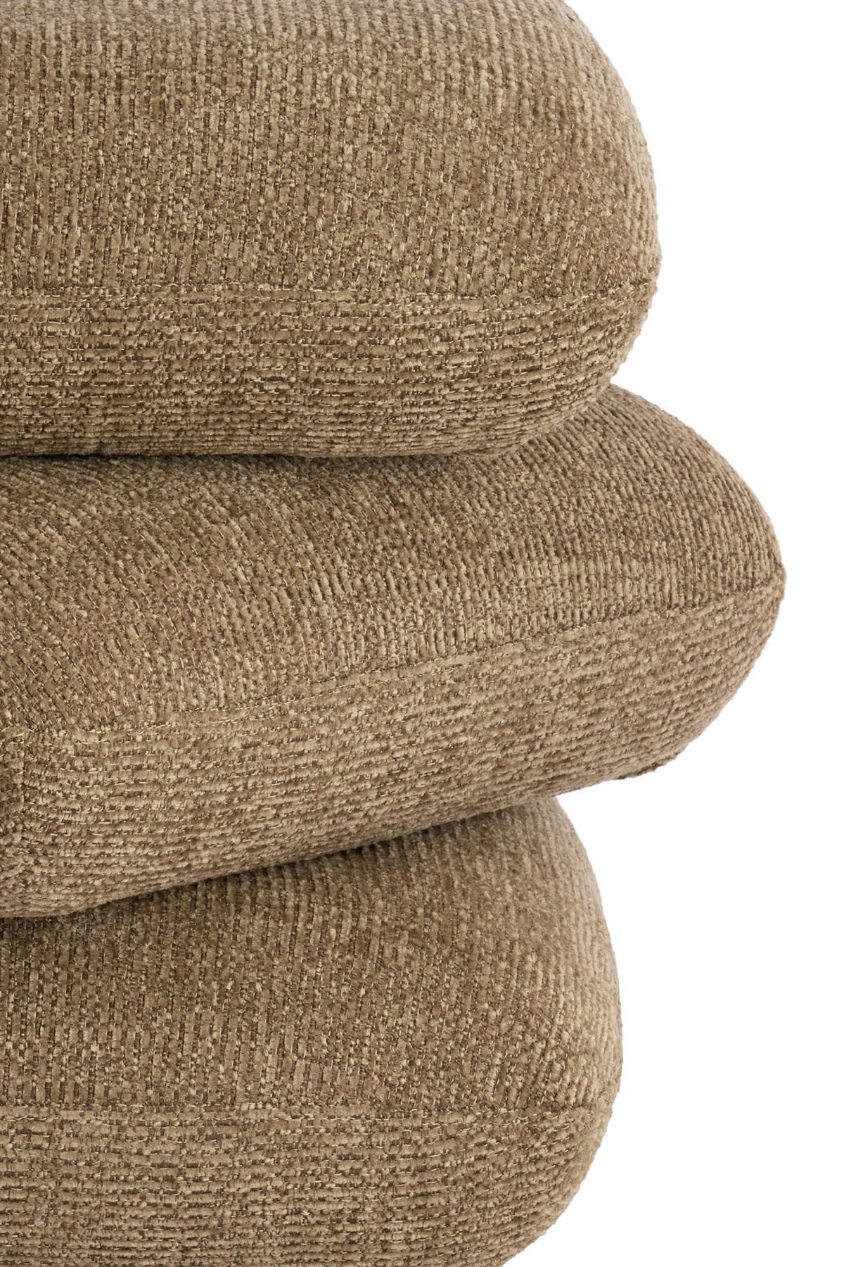 POUF LAURIE 44,5/44,5/44,5 cm  - Taupe, Basics, Textil (44,5/44,5/44,5cm) - Light & Living