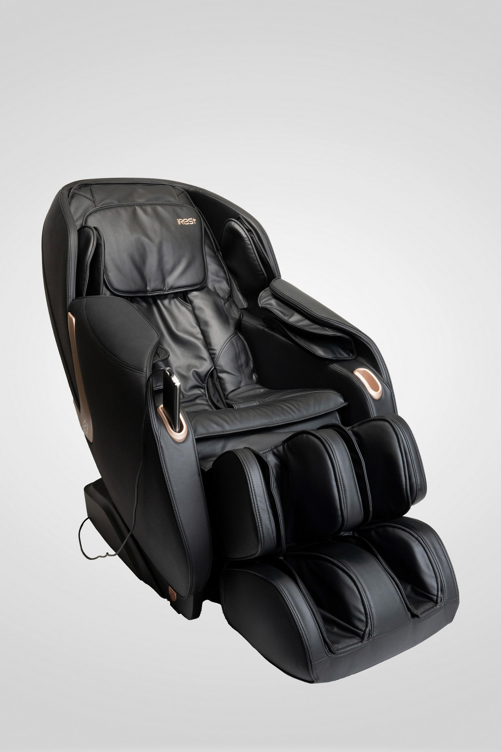 MASSAGESESSEL in Schwarz  - Schwarz, Basics, Kunststoff/Textil (76/113/155-168cm) - iRest