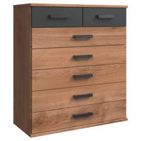 KOMMODE 91/103/40 cm  in Plankeneiche  - Plankeneiche/Eichefarben, Trend, Holzwerkstoff/Kunststoff (91/103/40cm) - Carryhome