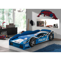 AUTOBETT 70/140 cm  in Blau  - Blau, MODERN, Holzwerkstoff (70/140cm) - MID.YOU