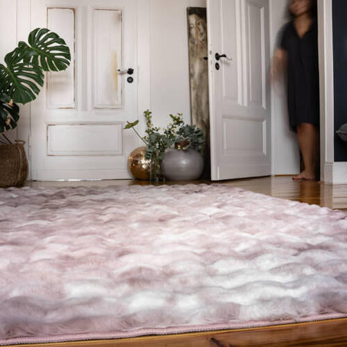 HOCHFLORTEPPICH 40/60 cm My Camouflage Pink  - Pink, KONVENTIONELL, Textil (40/60cm) - Obsession