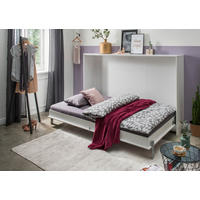 SKÅPSÄNG i trämaterial vit  - vit, Klassisk, metall/trämaterial (90/200cm) - MID.YOU