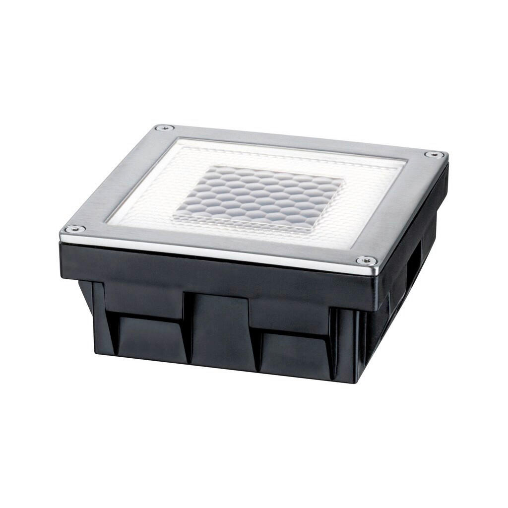 SOLARLEUCHTE  - Klar/Edelstahlfarben, Basics, Metall (10/4,5/10cm) - Paulmann