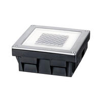 SOLARLEUCHTE  - Klar/Edelstahlfarben, Basics, Metall (10/4,5/10cm) - Paulmann